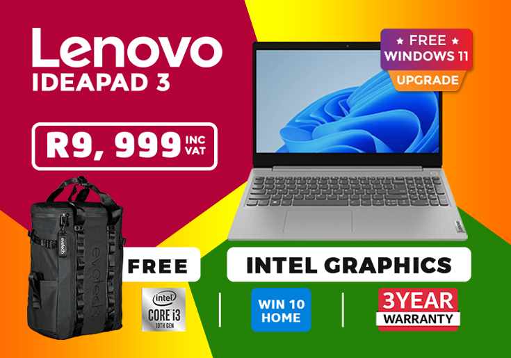 Lenovo IdeaPad 3 i5-1135G7 Laptop With 8GB RAM 256GB SSD & 1TB HDD