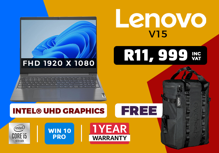 Lenovo V15 IML Core i5 Laptop 82NB003LSA