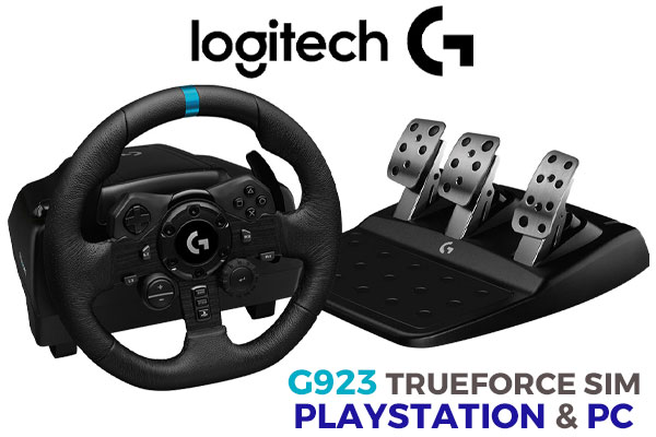 Logitech G923 TRUEFORCE Wheel for Playstation & PC