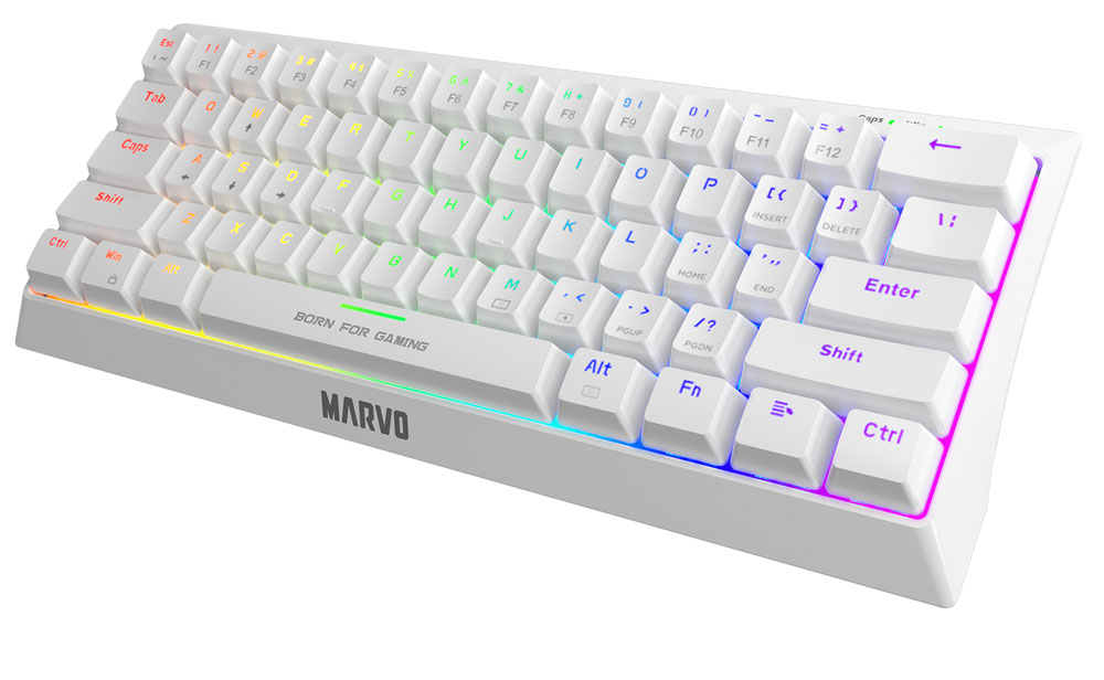 MARVO KG962-WH Mechanical Gaming Keyboard - White