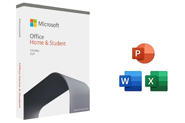 Microsoft Office Home & Student 2021 / Word, Excel, And PowerPoint / 1 User/1 PC / 79G-05392