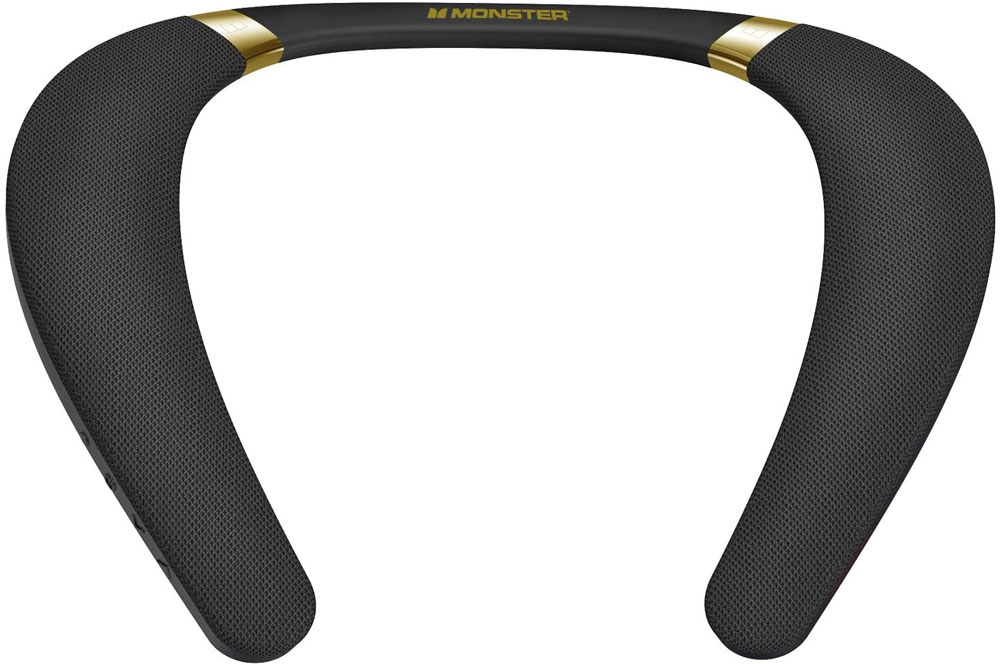 Monster Boomerang Neckband Bluetooth Speaker - Black