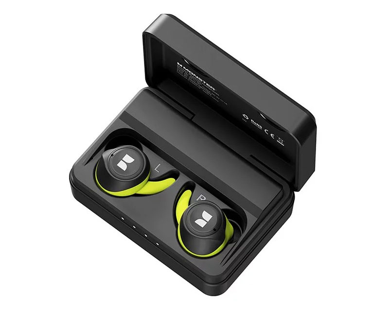 Monster iSport Champion Wireless Headphones - Black