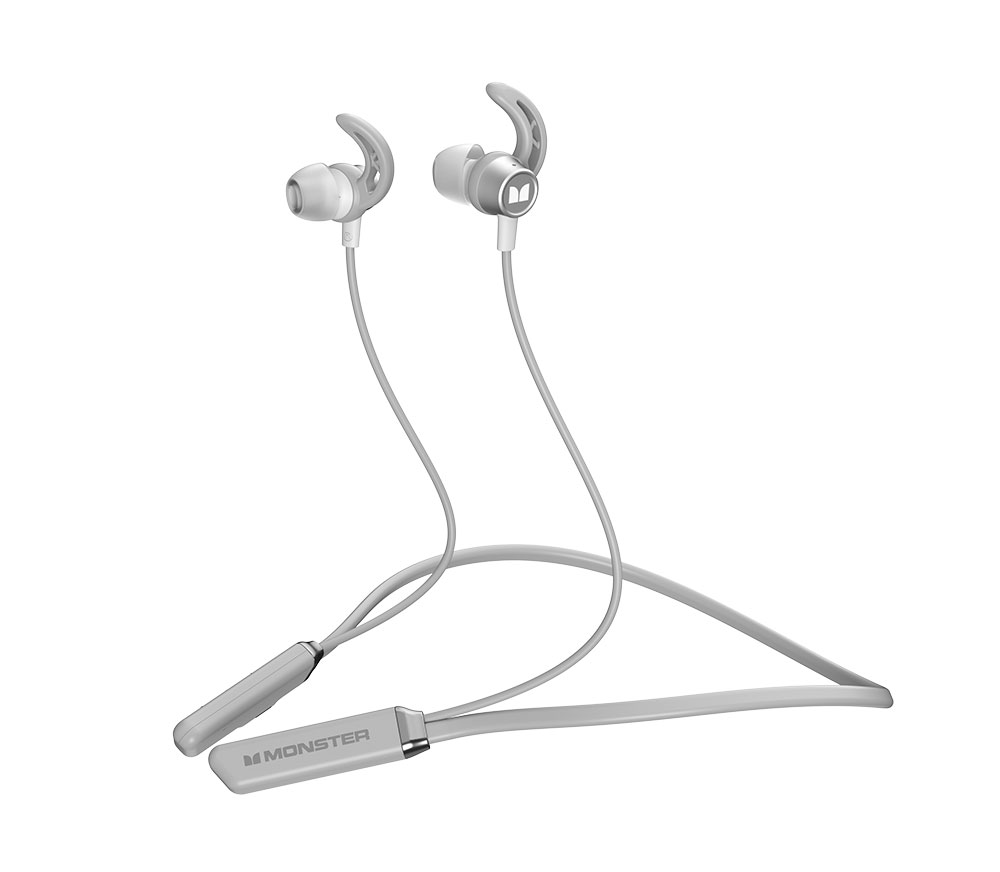Monster iSport Solitaire Lite Wireless Headphones - Grey