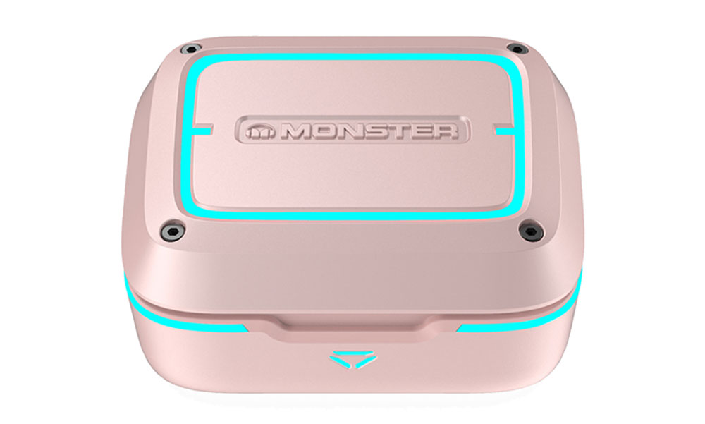 Monster Mission V1 Wireless Headphones - Pink