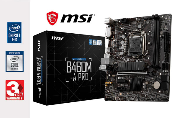 MSI B460M-A Pro Intel Motherboard