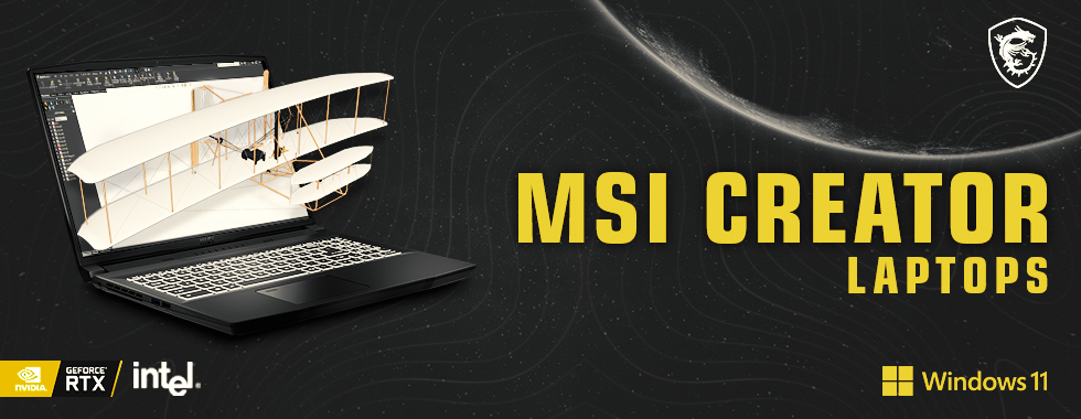 MSI Creator Laptops