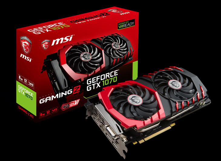 店舗併売品 GTX GeForce MSI 1070 8G Z GAMING PCパーツ