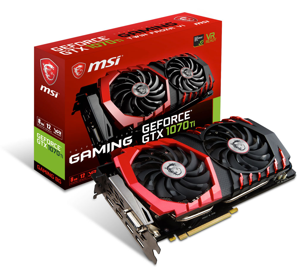 MSI GeForce GTX 1070 Ti GAMING - Best Deal - South Africa