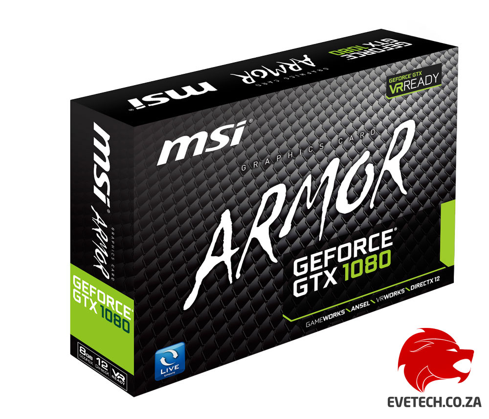 MSI GeForce GTX 1080 ARMOR
