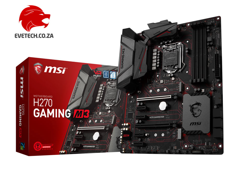 MSI H270 GAMING M3 Intel Motherboard - Free Shipping - South Africa