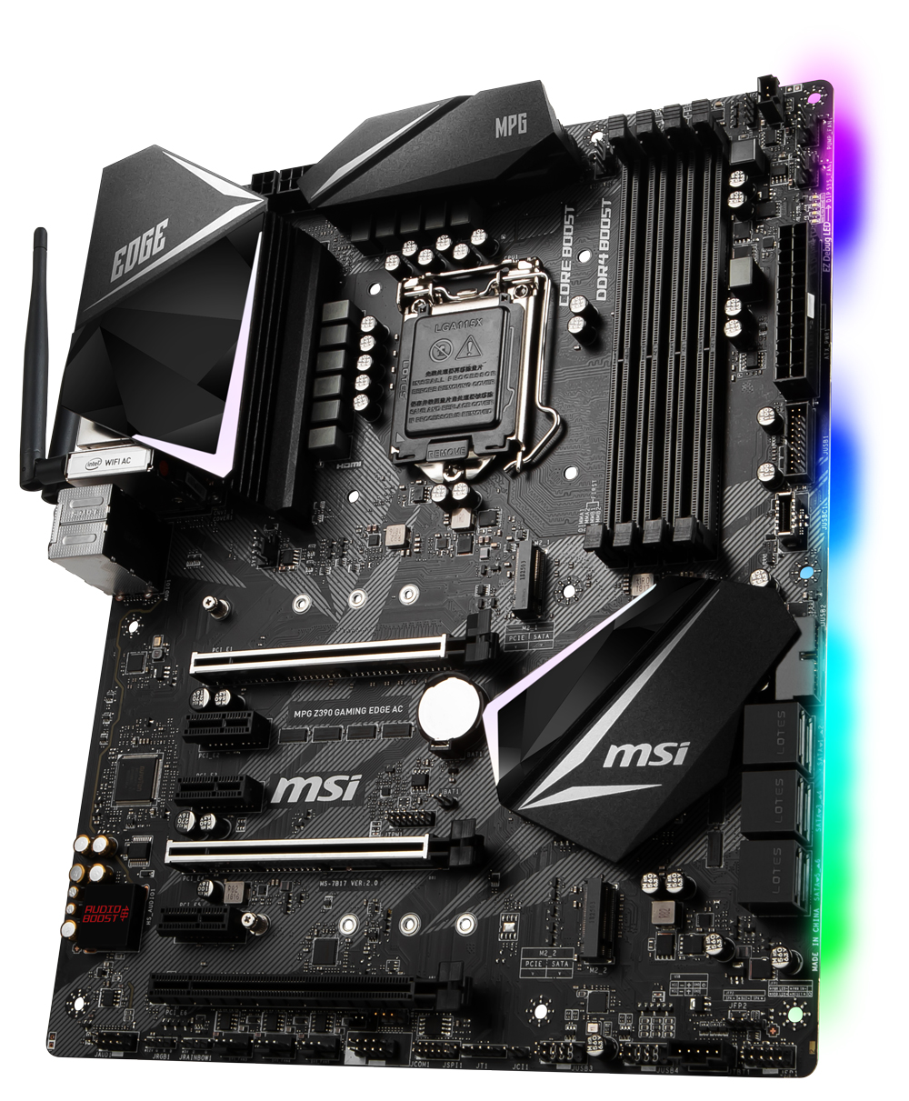 MSI MPG Z390 GAMING EDGE AC Intel Motherboard - Best Deal - South Africa