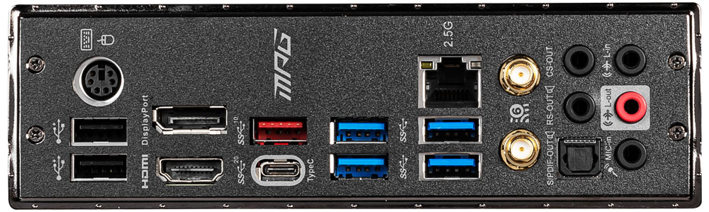 MSI MPG Z490 GAMING EDGE WIFI Motherboard
