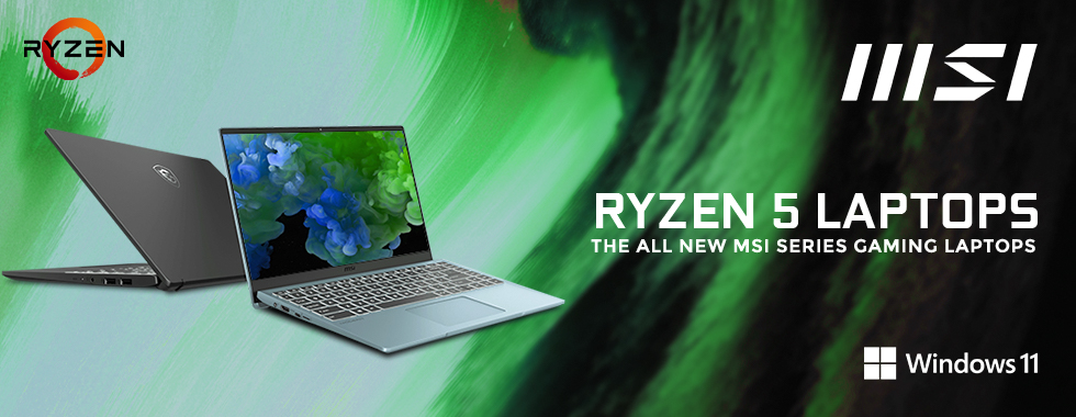  MSI Ryzen 5 Laptop Deals 