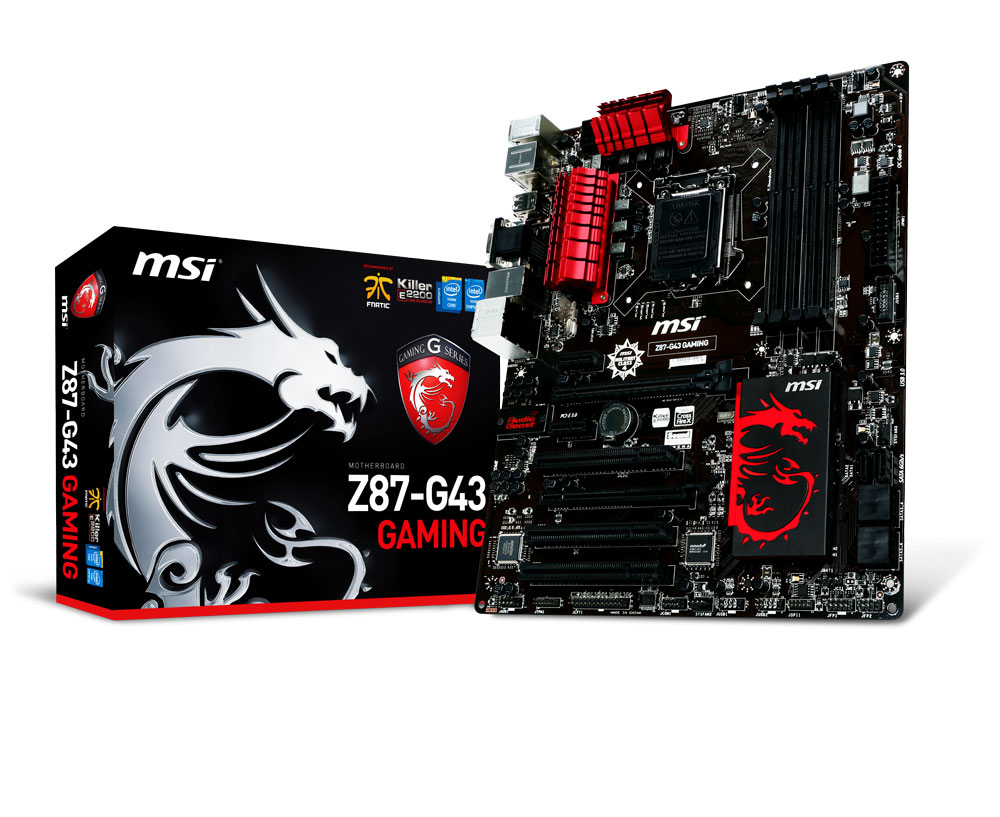 Buy MSI Z87-G43 Gaming Series Intel Z87 (Socket LGA1150) DDR3 ATX