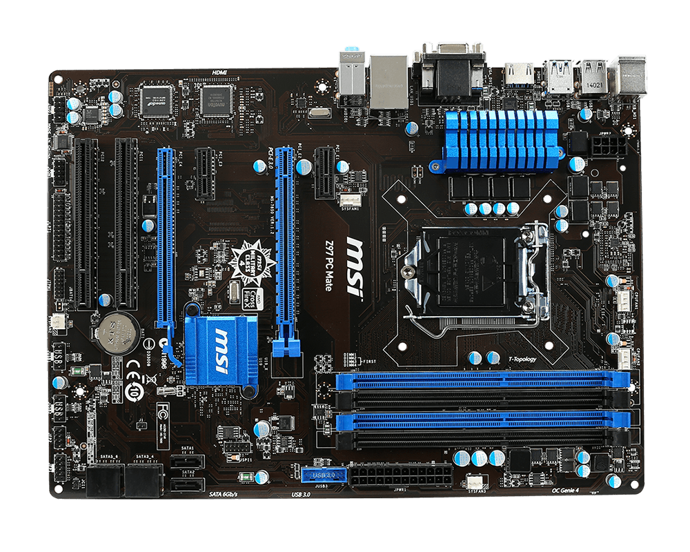 Buy MSI Z97 PC MATE Motherboard / Support 4th and 5th Generation Intel
