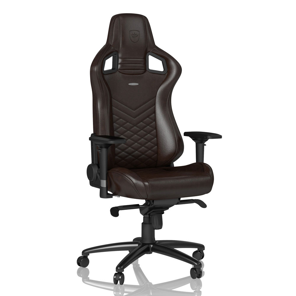 noblechairs EPIC Series Real Leather Gaming Chair Brown