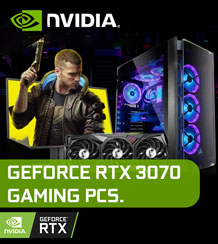 Geforce RTX 3070 Gaming PCs