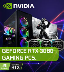 Geforce RTX 3080 Gaming PCs