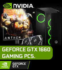 GeForce GTX 1660 Gaming PCs
