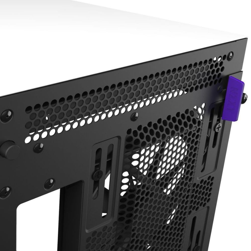 NZXT H710 Tempered Glass Gaming Case - White