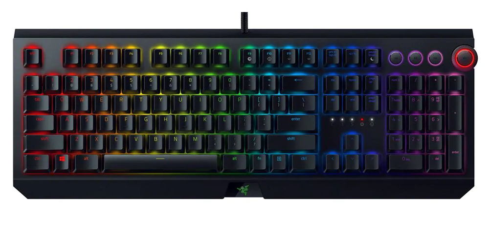 Razer Blackwidow Elite Gaming Keyboard Green Switches
