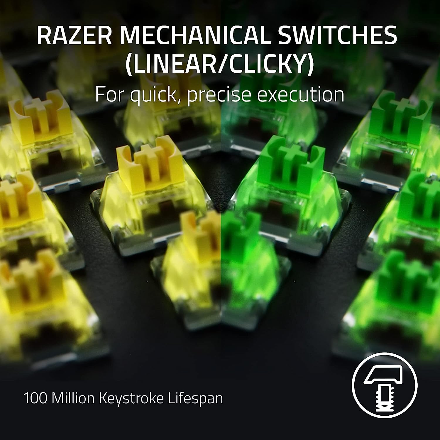 Razer Pro Type Ultra (switches Razer Yellow) - Clavier PC