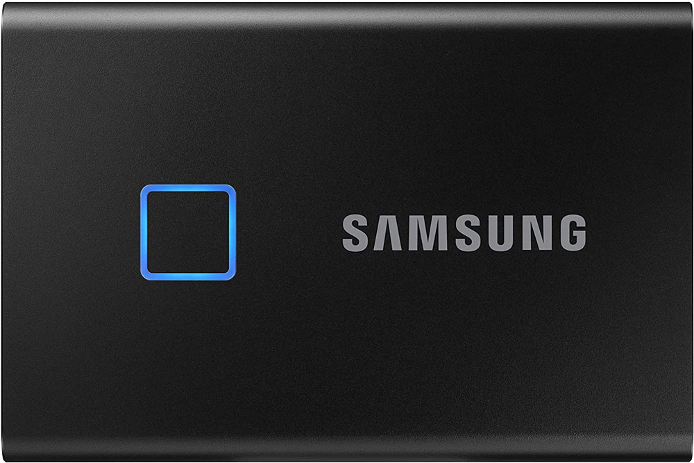 Samsung T7 Touch 500GB Portable SSD - Black