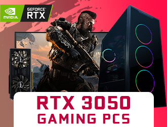 NVIDIA RTX 3050 Gaming PCs