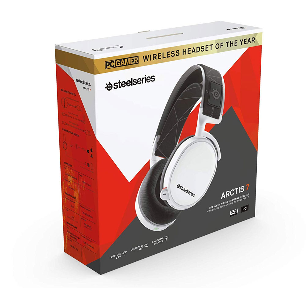 Steelseries ARCTIS 7 Wireless Headset White