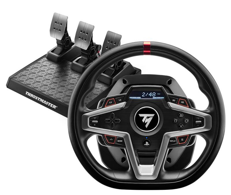 Thrustmaster T248 Steering Wheel And Pedals