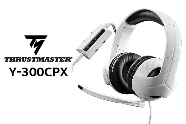 Thrustmaster Y-300CPX Gaming Headset / PC, Xbox One And PlayStation®4 / Universal Compatibility / True 50mm Drivers / crystal-clear Audio / Unique Y-shaped Design / Better audio Performance / 4060077