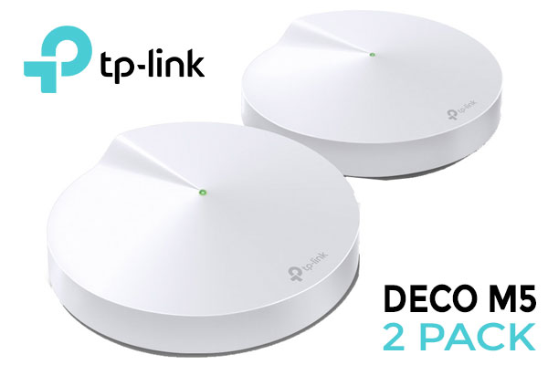 TP-Link Deco M5 AC1300 Mesh Wi-Fi System - 2 Pack
