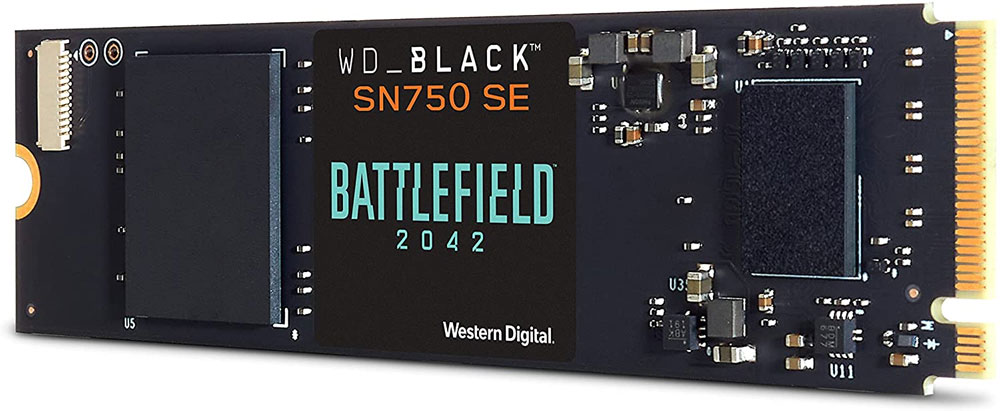 WD Black 500GB SN750 SE Battlefield 2042 Edition SSD