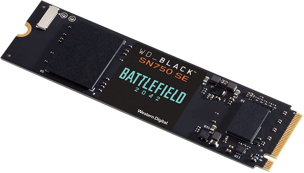 WD Black 500GB SN750 SE Battlefield 2042 Edition SSD