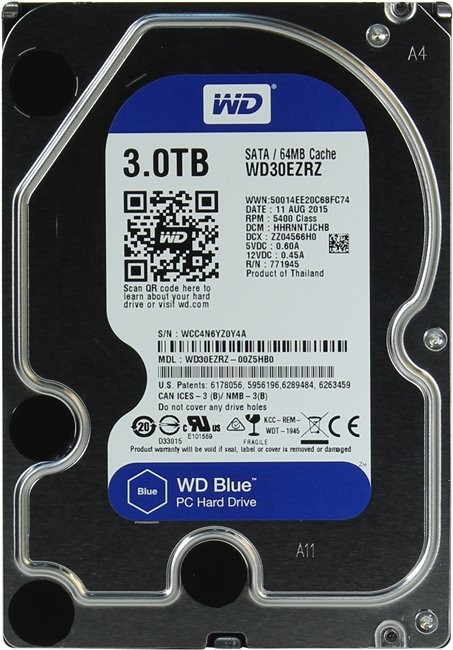 Western Digital WD30EZRZ 3TB Blue HDD