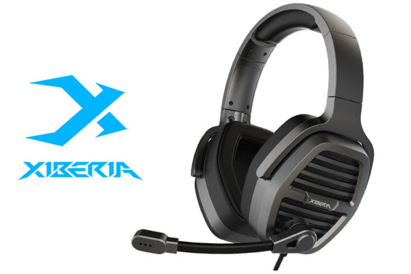 Xiberia V21 7.1 Surround Sound Gaming Headset - Black / USB Interface / Advanced 50MM Drives / Passive Noise Reduction / High Definition Unidirectional Microphone / Xiberia V21U Black