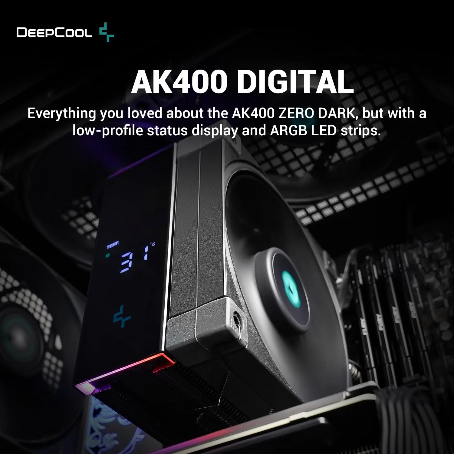 DeepCool AK400 Digital CPU Cooler