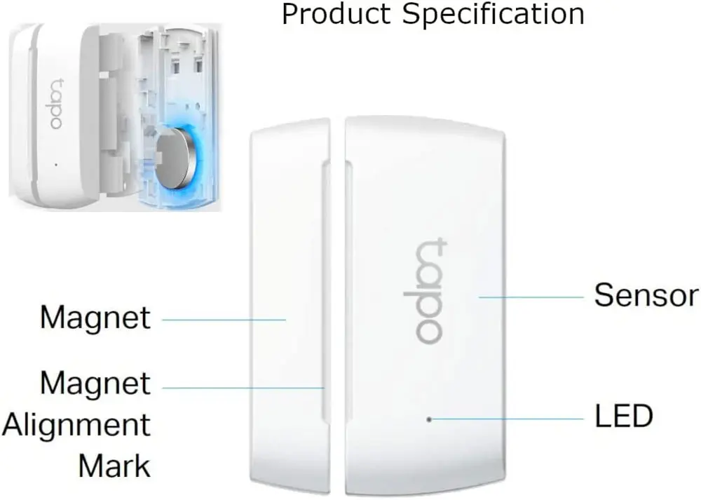 tp-link Tapo T110 Smart Contact Sensor offer at Incredible Connection