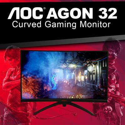 The AOC Agon curved gaming monitor
