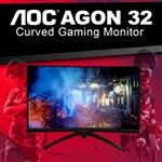 The AOC Agon curved gaming monitor