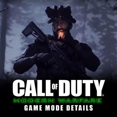 Call Of Duty: Modern Warfare game mode details