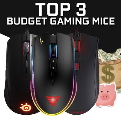 Top 3 budget gaming mice