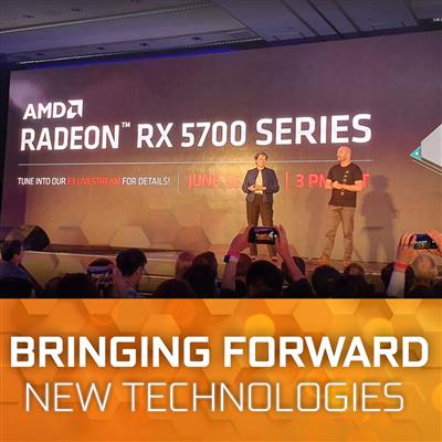 AMD RX 5700 Bringing forward new technologies