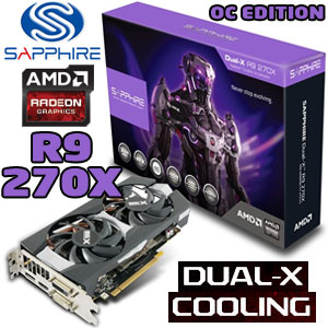 Buy 2gb Sapphire Dual X Radeon R9 270x 2gb 256bit Gddr5 Overclocked Edition Graphics Card At Evetech Co Za
