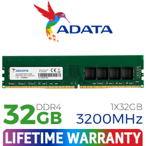 ADATA Premier 32GB 3200MHz DDR4 Memory