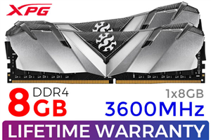 ADATA XPG GAMMIX D30 8GB DDR4 3600MHz Memory