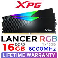 ADATA XPG Lancer RGB 16GB DDR5 6000MHz Desktop Memory