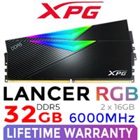 ADATA XPG Lancer RGB 32GB DDR5 6000MHz Desktop Memory