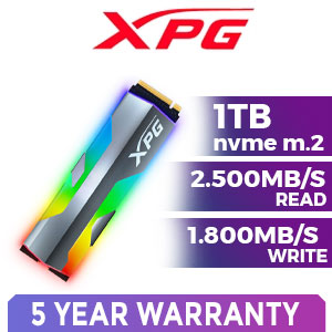 ADATA XPG SPECTRIX S20G 1TB M.2 Solid State Drive
